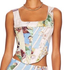 Miaou Paloma Colorful Baroque corset